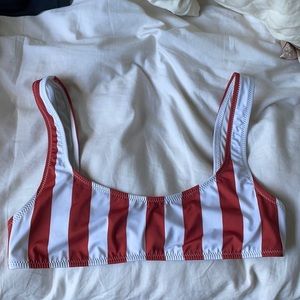 Solid and striped top M